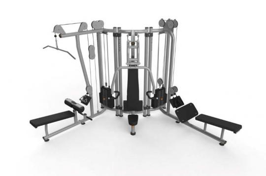 Matrix fitness best sale multi station